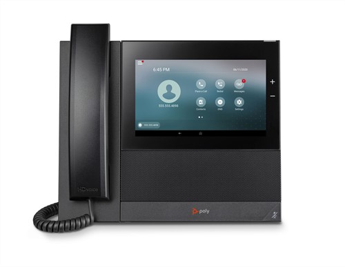 POLY CCX 600 IP telefoon Zwart 24 regels LCD Wifi