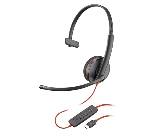 POLY Blackwire C3210 USB-C zwart (bulk)