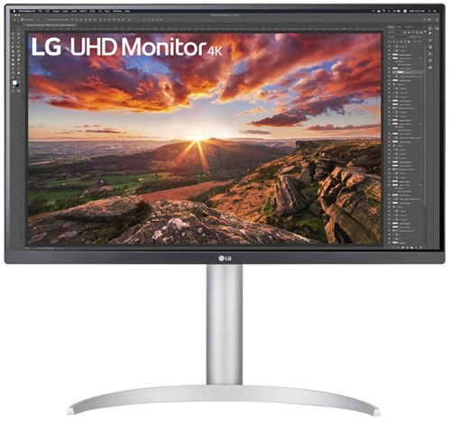 LG 27UP850K-W.AEU monitor computer monitor 68,6 cm (27") 3840 x 2160 Pixels 4K Ultra HD LED Zwart