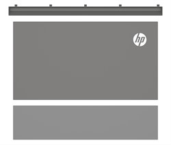 HP Color LaserJet X580 kleurenpaneelkit Lunar Gray