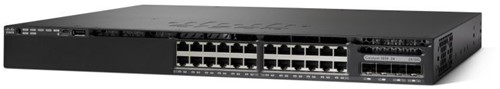 Cisco Catalyst WS-C3650-24TD-L netwerk-switch Managed L3 Gigabit Ethernet (10/100/1000) 1U Zwart