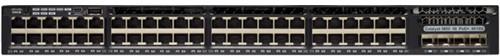 Cisco Catalyst WS-C3650-48PS-S netwerk-switch Managed L3 Gigabit Ethernet (10/100/1000) Power over Ethernet (PoE) 1U Zwart