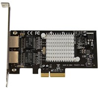 StarTech.com 2-poorts PCI Express (PCIe x4) gigabit ethernet server netwerk- adapter kaart Intel i350 NIC-2