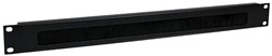 StarTech.com 1U borstelstrip-kabelpaneel voor horizontale serverracks