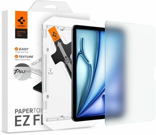Spigen Paper Touch EZ Fit Papierachtige schermbeschermer Apple 1 stuk(s)