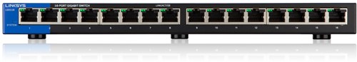 Linksys 16-poorts Gigabit - desktopswitch (LGS116)