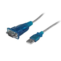 StarTech.com 1-Port USB-naar-RS232 DB9 Seriële Adapterkabel - M/M