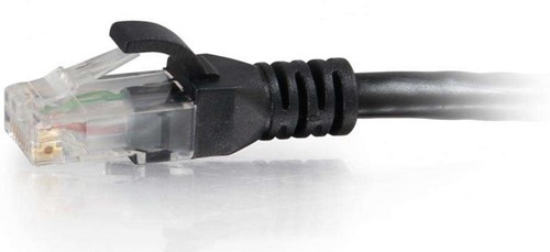C2G 0.3m Cat6 RJ-45 m/m netwerkkabel Zwart 0,3 m U/UTP (UTP)