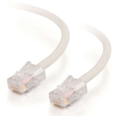 C2G Cat5E Assembled UTP Patch Cable White 3m netwerkkabel Wit