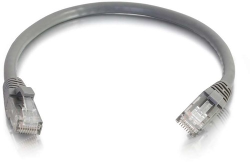 C2G 1m Cat6 Booted Unshielded (UTP) netwerkpatchkabel - grijs