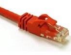 C2G 1.5m Cat6 Snagless CrossOver UTP Patch Cable netwerkkabel Rood 1,5 m