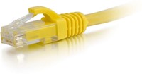 C2G Cat6 550MHz Snagless Patch Cable 10m netwerkkabel Geel U/UTP (UTP)-3