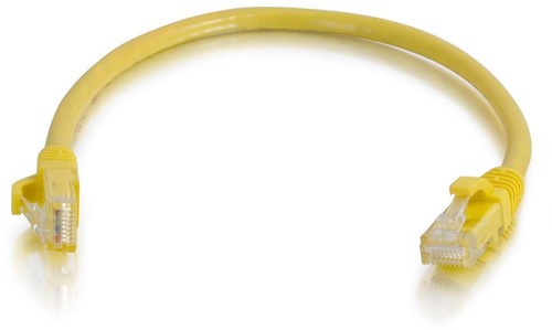 C2G Cat6 550MHz Snagless Patch Cable 10m netwerkkabel Geel U/UTP (UTP)-2