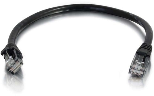 C2G 0,5 m Cat6 Booted Unshielded (UTP) netwerkpatchkabel - zwart