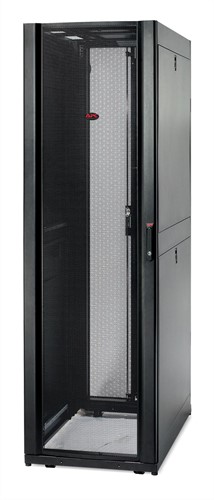 APC AR3100 NetShelter SX 42U 600mm(b) x 1070mm(d) 19" IT rack, behuizing met zijpanelen, zwart