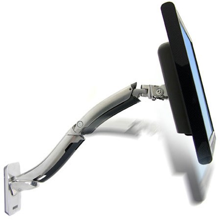 Ergotron MX Wall Mount LCD Arm 106,7 cm (42") Aluminium Muur