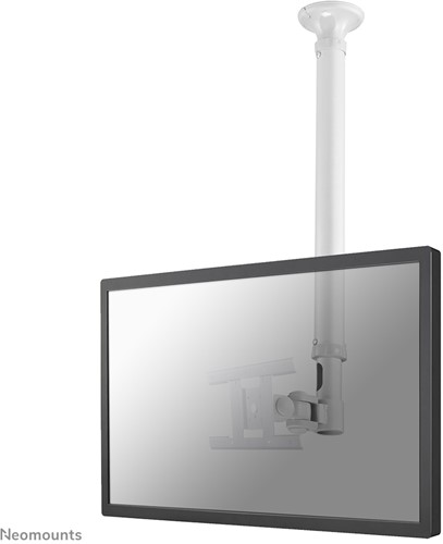 Neomounts FPMA-C100WHITE Monitor/TV-beugel plafond 10-30" - h 79-129 cm