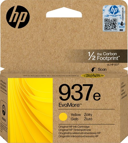 HP 937e EvoMore originele gele inktcartridge