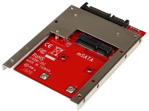 StarTech.com mSATA SSD naar 2,5 inch SATA-adapter / converter-2