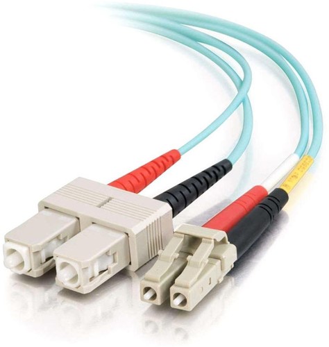 C2G 85535 Glasvezel kabel 7 m LC SC OFNR Turkoois