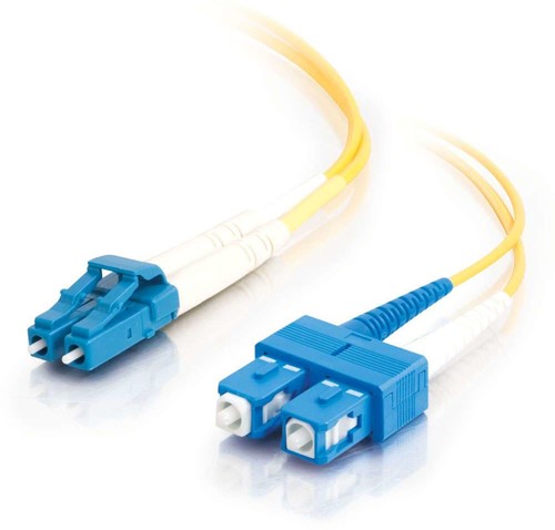 C2G 85587 Glasvezel kabel 2 m LC SC OFNR Geel