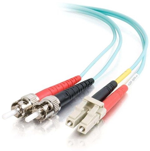 C2G 85545 Glasvezel kabel 10 m LC ST OFNR Turkoois