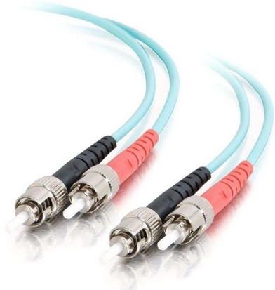 C2G 85506 Glasvezel kabel 3 m ST OFNR Turkoois