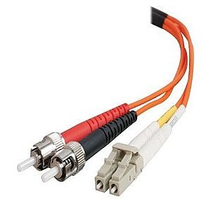 C2G 85493 Glasvezel kabel 2 m LC ST OFNR Oranje