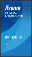 iiyama LH5064UHS-B1AG beeldkrant Digitale signage flatscreen 127 cm (50") Wifi 500 cd/m² 4K Ultra HD Zwart Android 24/7-2