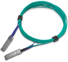 Nvidia MFA1A00-C030 InfiniBand en Glasvezelkabel 30 m QSFP Blauw