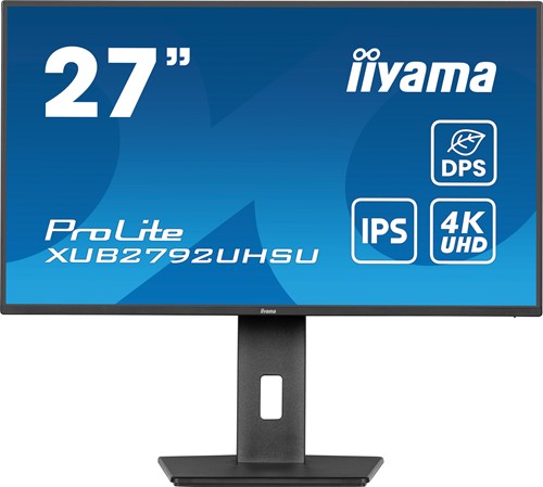 iiyama ProLite XUB2792UHSU-B6 computer monitor 68,6 cm (27") 3840 x 2160 Pixels Dual UHD LED Zwart