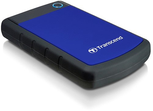Transcend 1TB StoreJet 25H3 externe harde schijf 1000 GB Zwart, Blauw