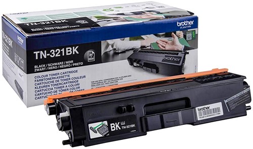 Brother TN-321BK tonercartridge 1 stuk(s) Origineel Zwart