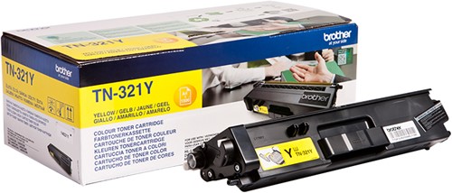 Brother TN-321Y tonercartridge 1 stuk(s) Origineel Geel