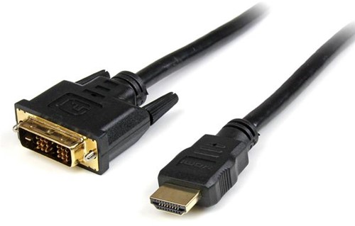 StarTech.com 0,5 m HDMI-naar-DVI-D-kabel M/M