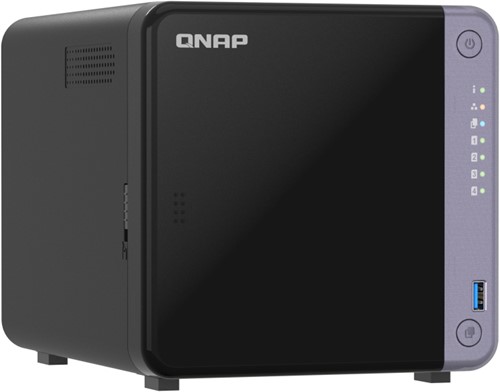 QNAP TS-432X-4G data-opslag-server NAS Tower Ethernet LAN Zwart Alpine AL-524-3
