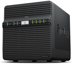 Synology DiskStation DS423 data-opslag-server NAS Realtek RTD1619B 2 GB DDR4 0 TB DiskStation Manager Zwart