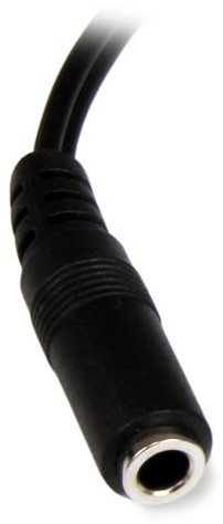 StarTech.com 15 cm stereo/audiokabel 3,5 mm vrouwelijk naar 2x RCA mannelijk-2