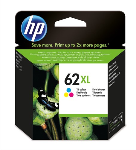 HP 62XL originele high-capacity drie-kleuren inktcartridge-2