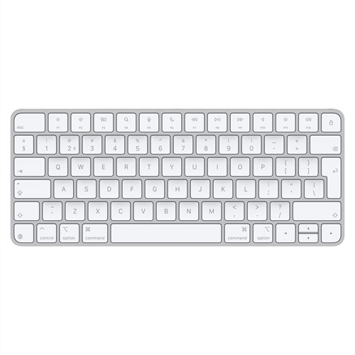 Apple Magic toetsenbord Universeel USB + Bluetooth QWERTY Nederlands Wit
