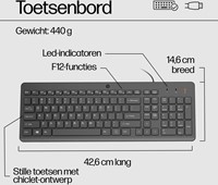 HP 150 muis en toetsenbord met kabel-2