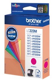 Brother LC-223M inktcartridge 1 stuk(s) Origineel Magenta