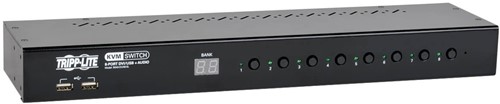 Tripp Lite B043-DUA8-SL KVM-switch Rack-montage Zwart