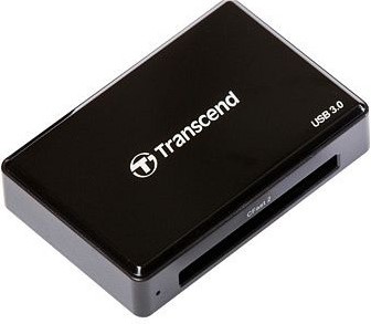 Transcend CFast 2.0 USB3.0 geheugenkaartlezer USB 3.2 Gen 1 (3.1 Gen 1) Zwart