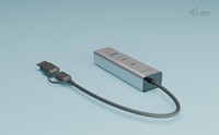 i-tec Metal Universal Charging HUB 2xUSB-C + 2x USB-A Port + Power Delivery 85W-3