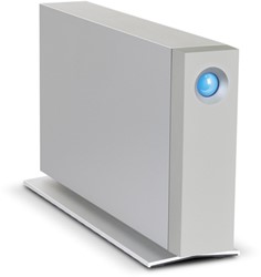 LaCie d2 Thunderbolt 2 4TB externe harde schijf 7200 RPM Micro-USB B 3.2 Gen 1 (3.1 Gen 1) Blauw, Zilver