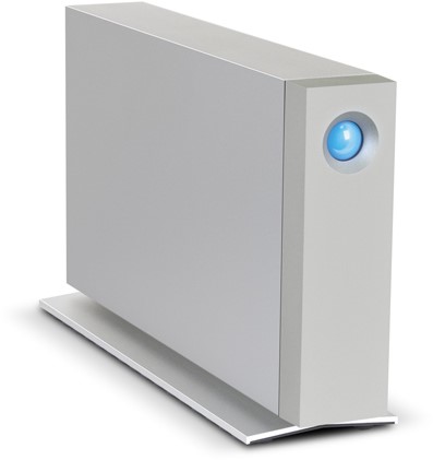 LaCie d2 Thunderbolt 2 4TB externe harde schijf 7200 RPM Micro-USB B 3.2 Gen 1 (3.1 Gen 1) Blauw, Zilver