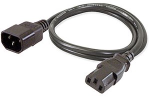 Cisco CAB-C13-C14-2M= electriciteitssnoer Zwart C13 stekker C14 stekker