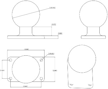 RAM Mounts RAM-D-202U-23 montagekit-2
