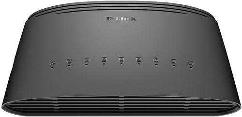 D-Link DGS-1008D/E netwerk-switch Unmanaged Gigabit Ethernet (10/100/1000) Zwart